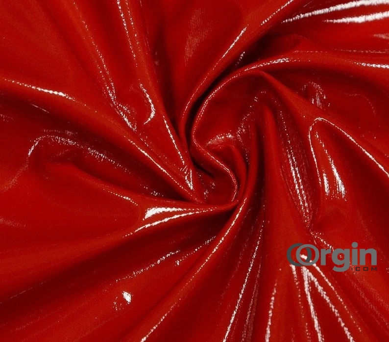 Kiki textiles - red latex fabric