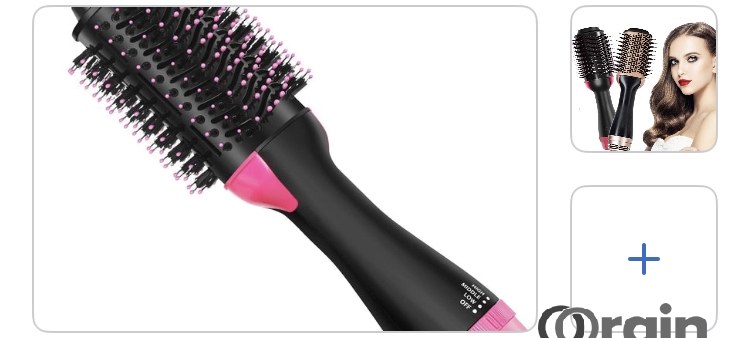 HAIR DRYER AND COMB