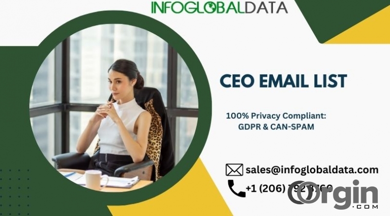 Get InfoGlobalData's accurate CEO email list for maximum conversion
