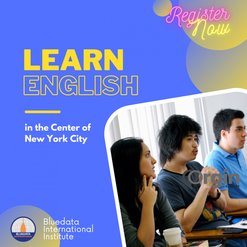 Learn English At Bluedata In NYC, We Issue I-20 For F1 VISA