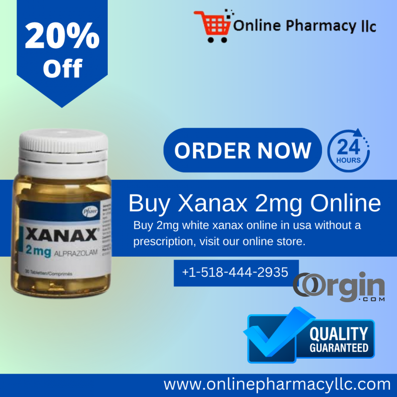 White Xanax 2mg from Online Pharmacy LLC will Give You Peace of Mind.
