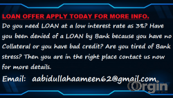 Possible LOAN offer contact us now