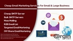 B2B bulk email marketing smtp server for your business promotion