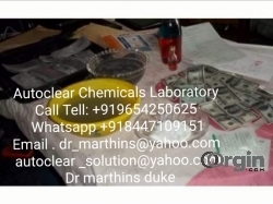 BLACK MONEY CLEANING CHEMICALS SSD SOLUTION AUTOMATIC