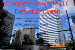 Complete Concrete LLC Denver Colorado