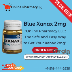 "Get Your Peace of Mind with Online Pharmacy LLC's Blue Xanax 2mg"