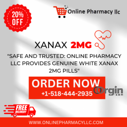 Get Your Peace of Mind with Online Pharmacy LLC's White Xanax 2mg pill