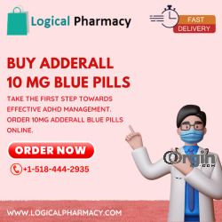 Get Adderall 10mg Blue Pills Online from Logical Pharmacy 